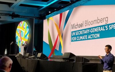 The Global Climate Action Summit From the Row behind the VIP Section