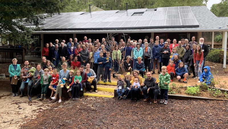 Durham Friends Install Solar Panels