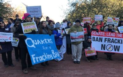 Friends Help Ban Fracking in Maryland