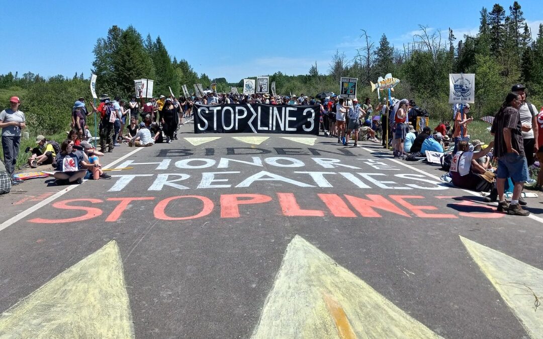 Friends Travel in Faith to #StopLine3