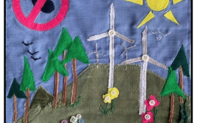 Loving Earth Project: Climate Crisis Textile Art for COP26
