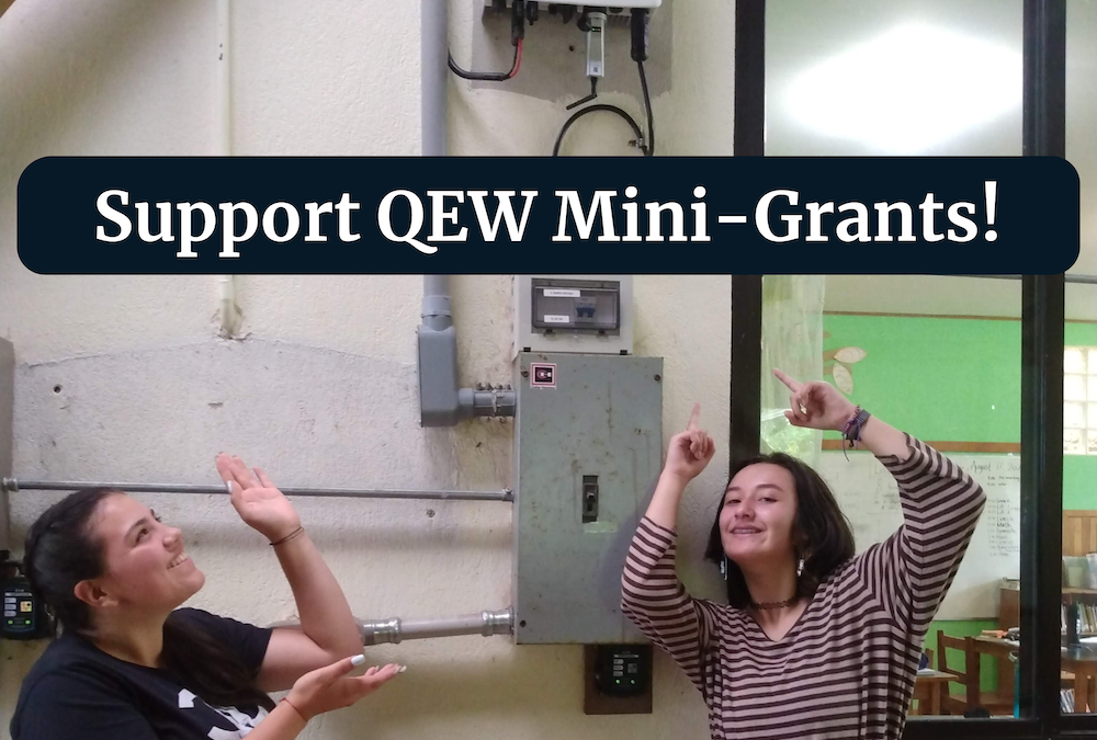 Fund Grassroots Earthcare Projects: QEW Mini-Grants