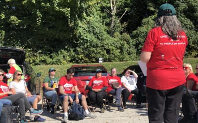 Quakers Concerned with Climate Change Worship Outside the Main Line Home of Vanguard CEO Tim Buckley