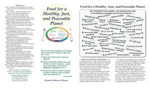 Food For A Healthy, Just and Peaceable Planet